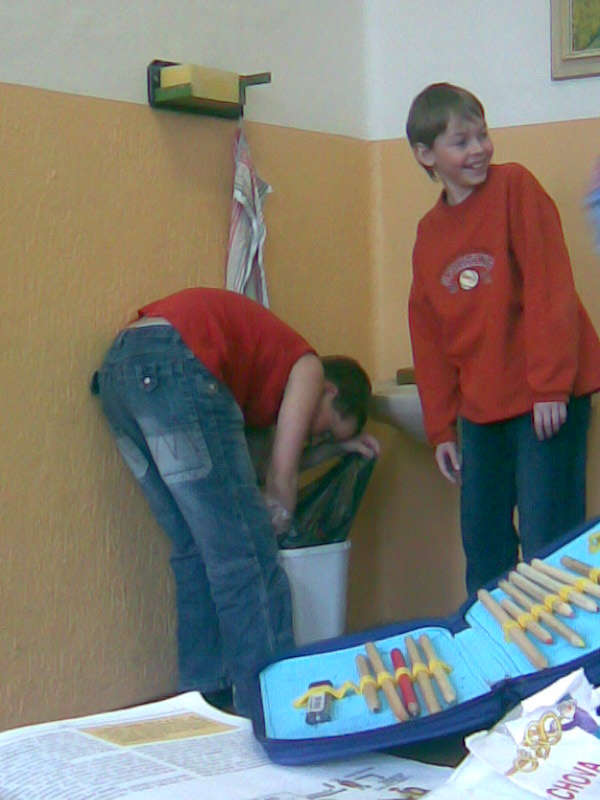 Švejdova hlava v  koši